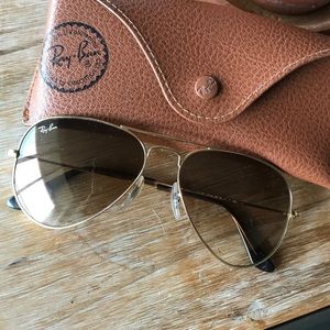 Ray Ban Aviator gradient