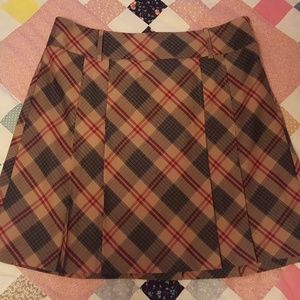 Ann Taylor Loft pleated skirt