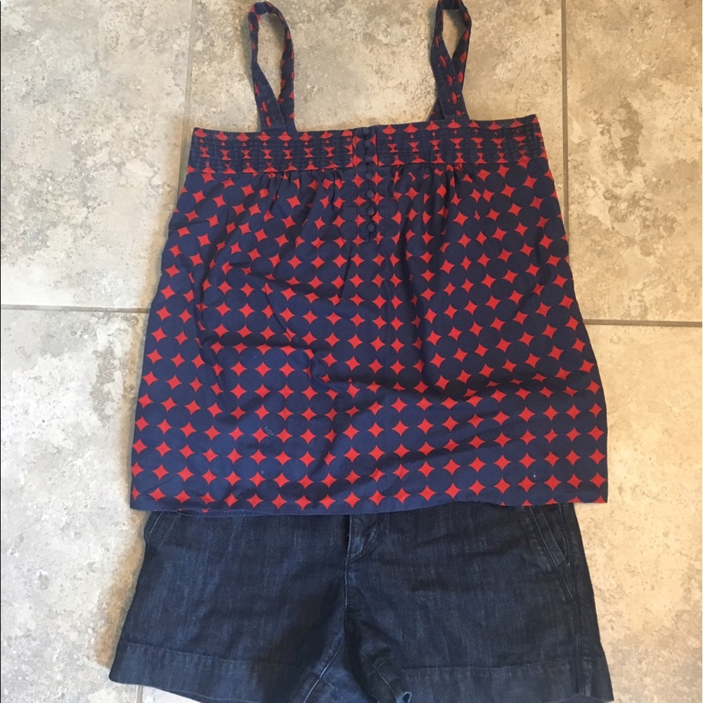 J. Crew top with pockets