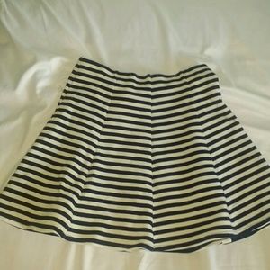 Striped Mini Skirt