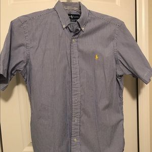 Polo by Ralph Lauren blue and white stripe