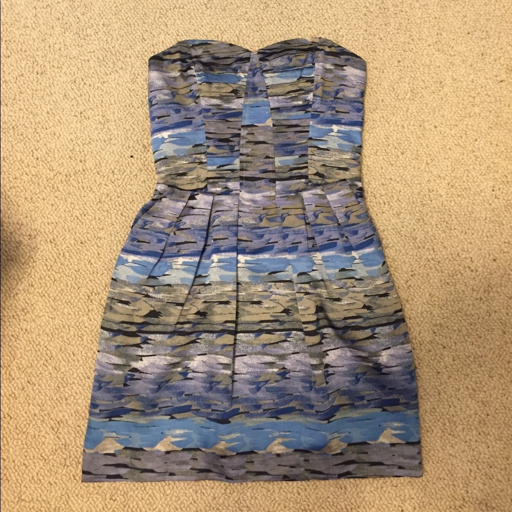 Paintbrush stroke dress