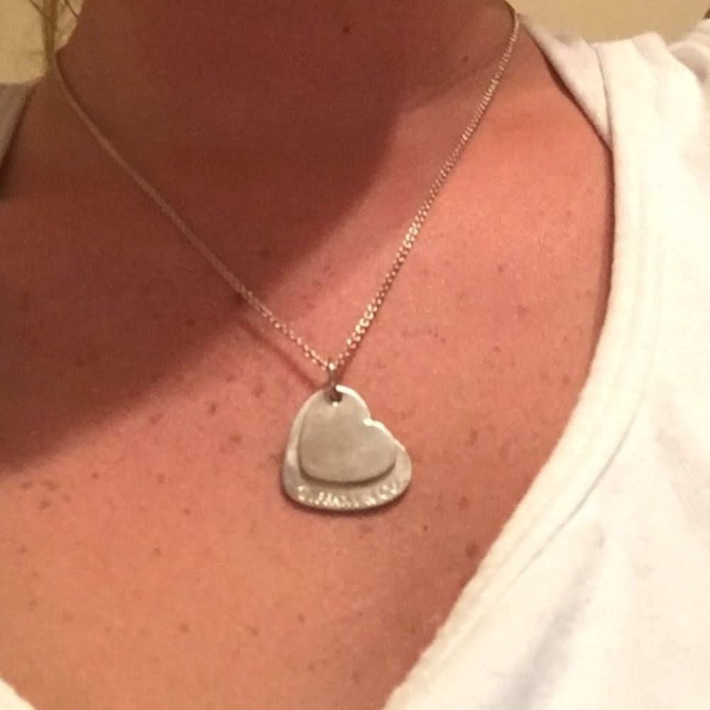 Tiffany & Co. double Heart Necklace