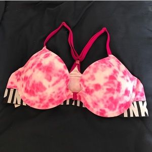 Tie-Dyed PINK Bra