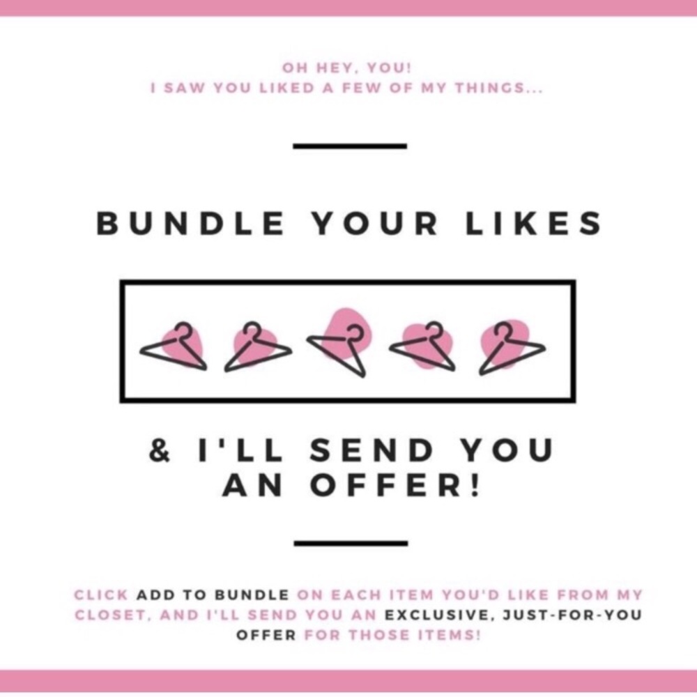 Bundle your likes and I'll send you an offer 💁🏼