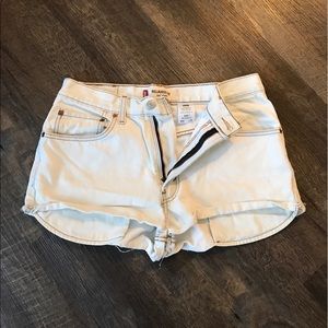 Levi's denim shorts