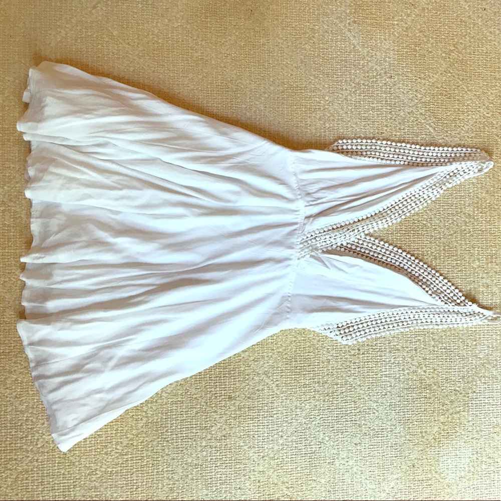White sun dress