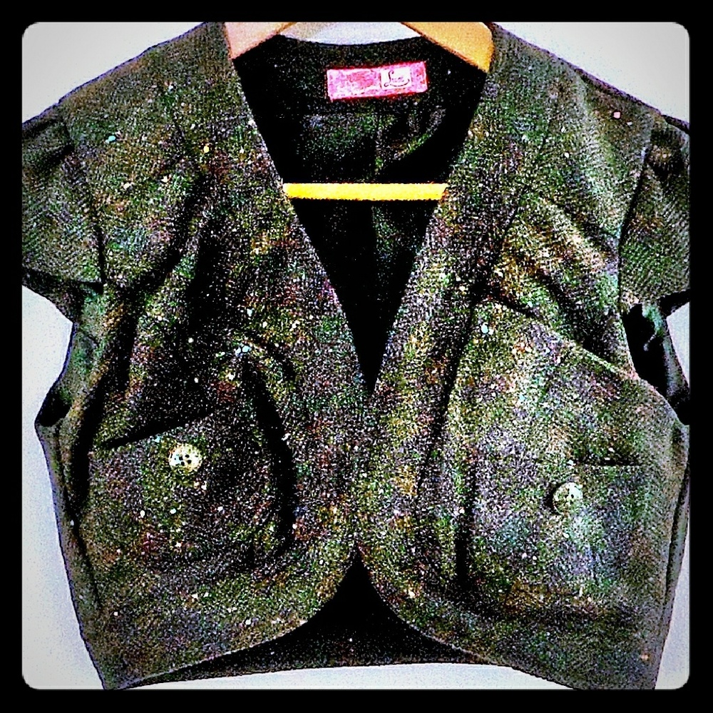 LN cute bolero topper lined M