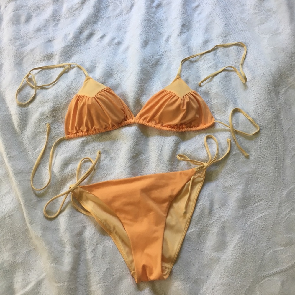Brand new H&M orange bathing suit
