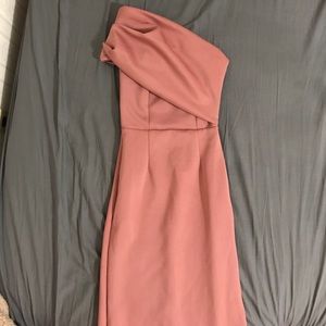 ASOS one shoulder dress