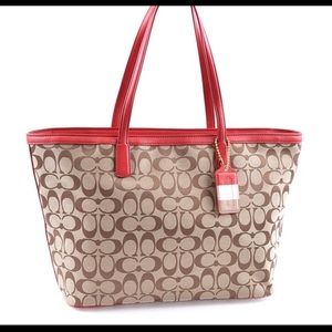 Coach weekend tote legacy