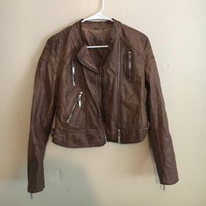Brown Leather Jacket