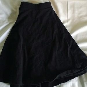 Black Skater Skirt