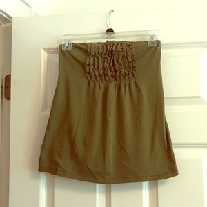 Gilly Hicks strapless top
