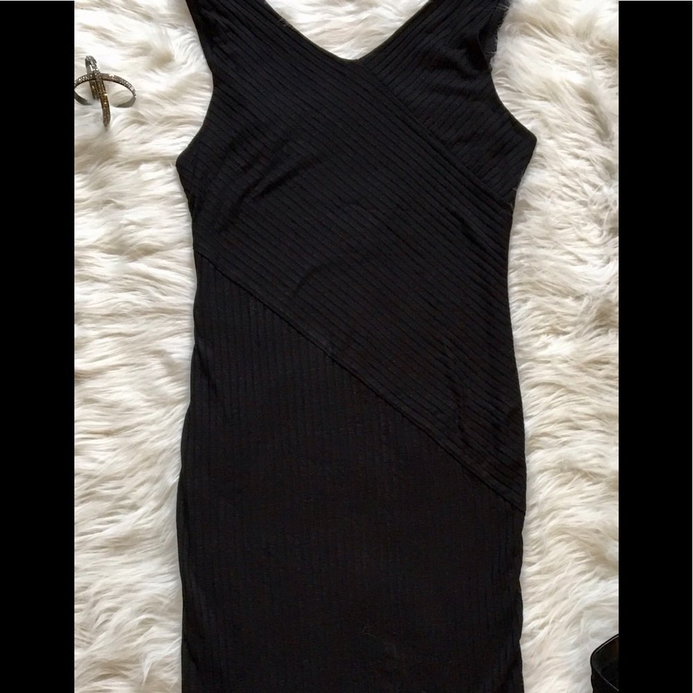 Long black maxi dress