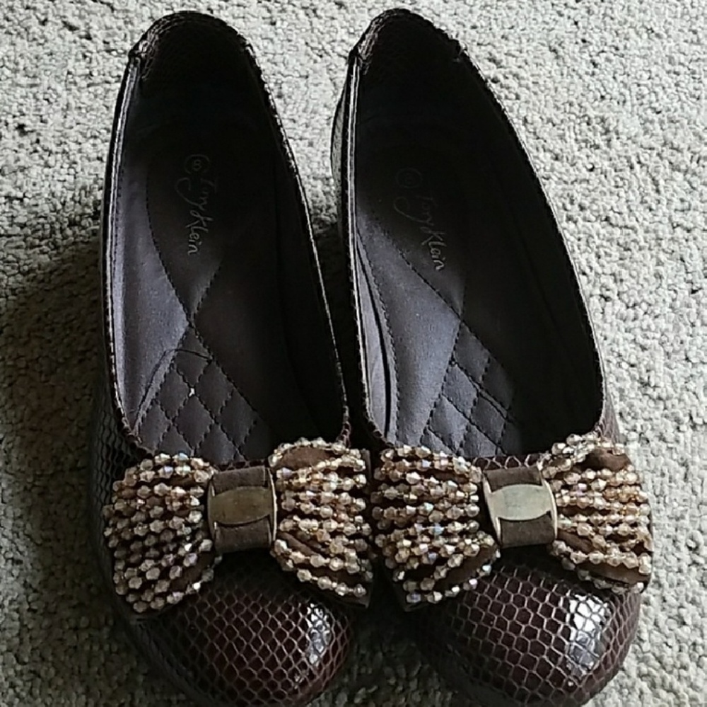 👠Tory Klein Flats👠