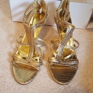 Strappy heels