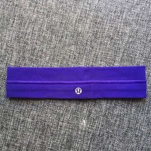 Lululemon purple headband