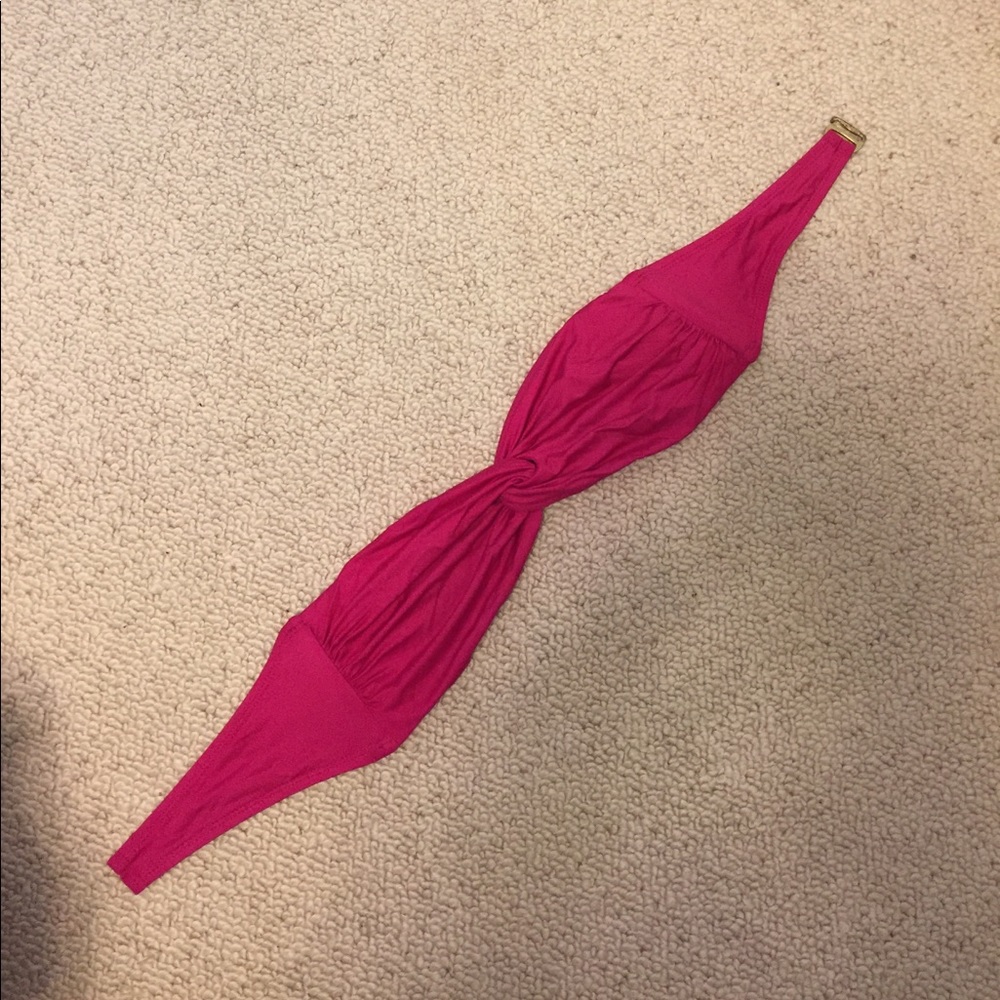 Strapless bikini top