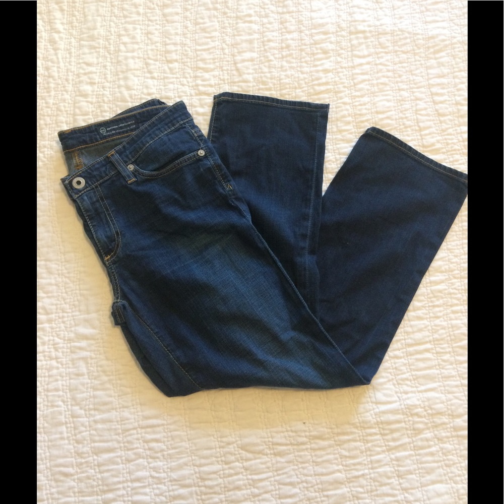 AG Dark Wash Cropped Jeans