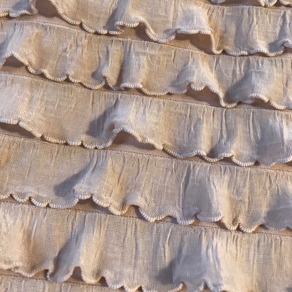 Cream Ruffled Top - Picture 3 of 3