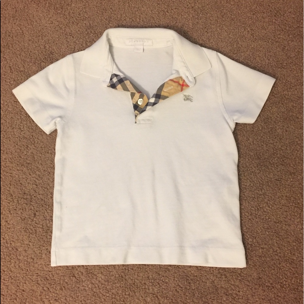 Kids Burberry polo size 6