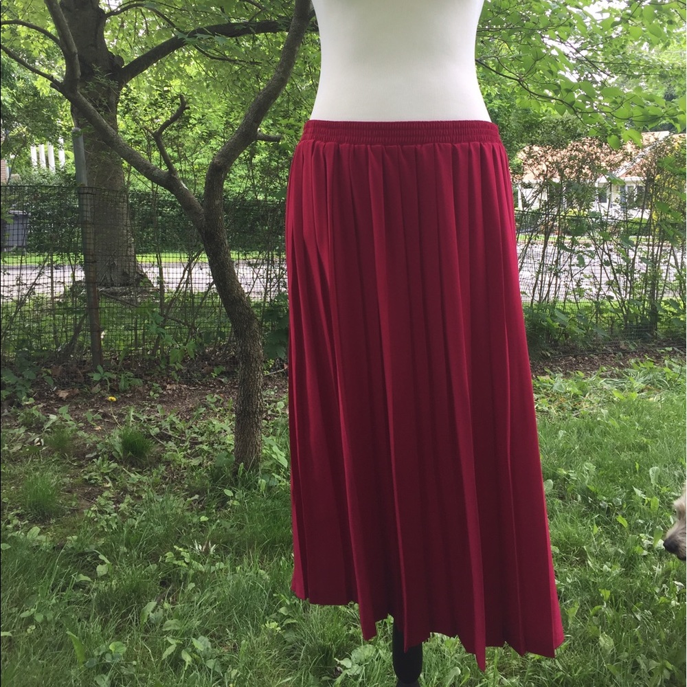 1980's Pleated/Accordion skirt