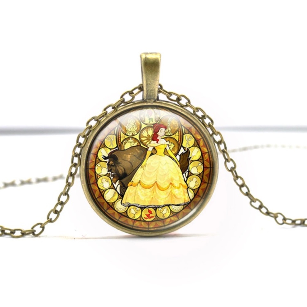 🌟NEW🌟 Beauty and the beast necklace