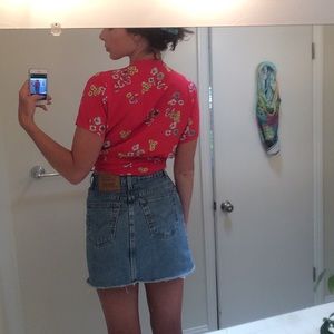 Levi's miniskirt
