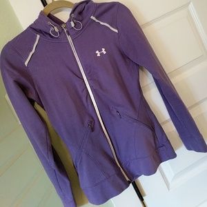 MOVING! MAKE OFFER! Purple under armour sweatshirt