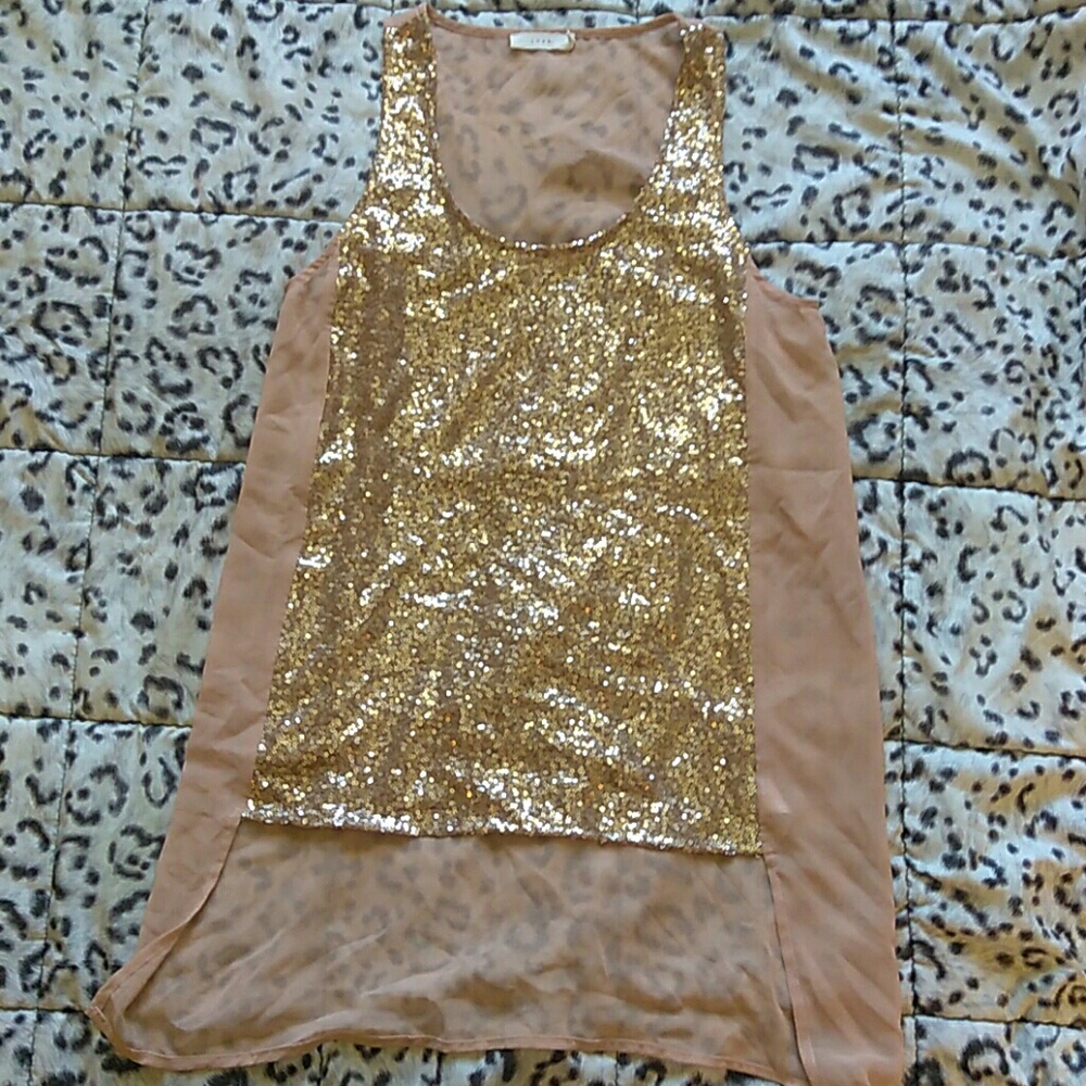 Sequin Tank
