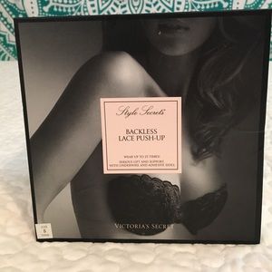 Strapless, backless bra