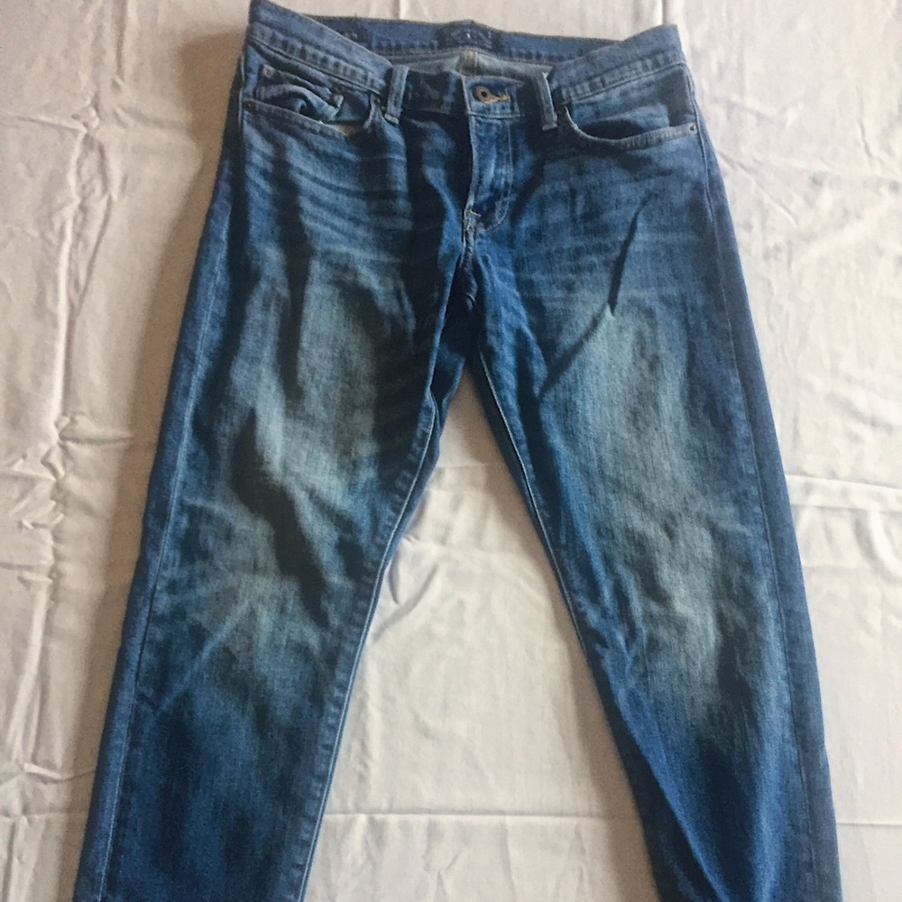 Lucky Brand mid-wash sienna cigarette style jeans