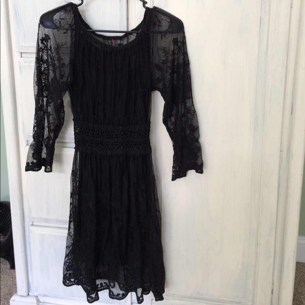 Black Lace Dress