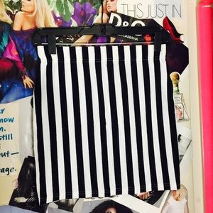FOREVER21 Stripe Skirt.