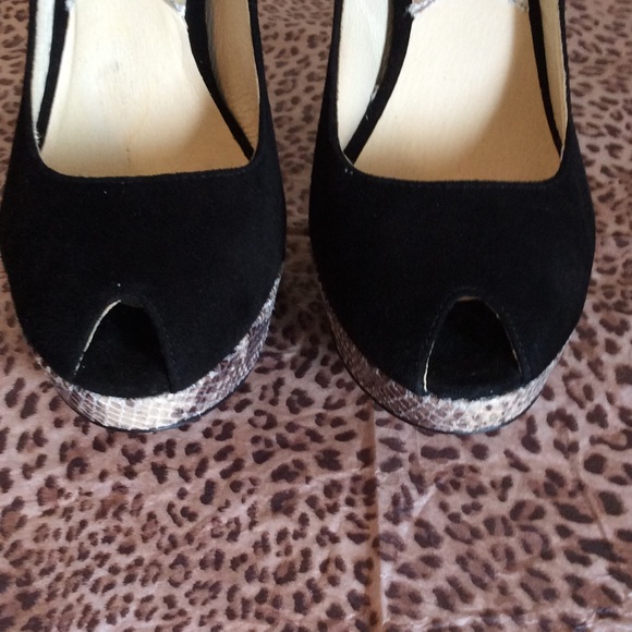 New Michael Kors leather peep toe - Picture 3 of 8