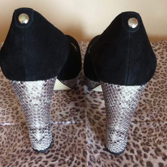 New Michael Kors leather peep toe - Picture 5 of 8