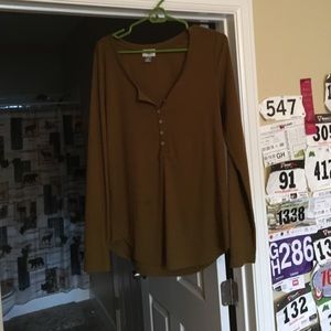 Moss green Henley