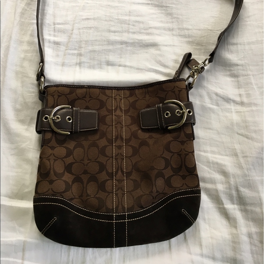 Authentic Coach Purse / cross body bag