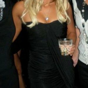 Black BEBE cocktail dress