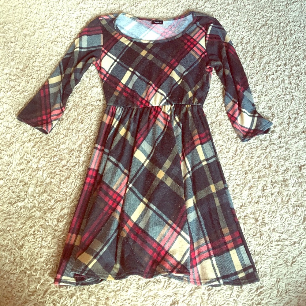 Plaid Dress