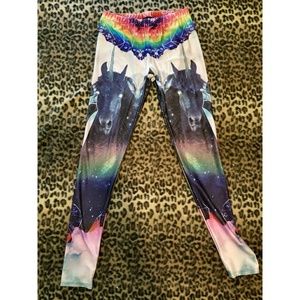 Killstar Black Unicorn Leggings