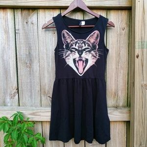 LAST CHANCE!!⚡H&M Screaming Cat Dress