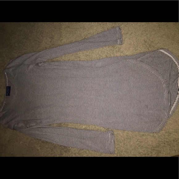 striped tshirt dress - Picture 2 of 5