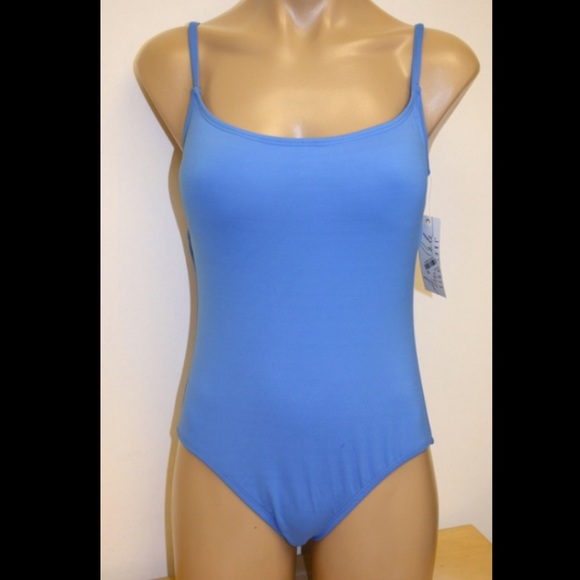 Anne Cole Sky Blue Swimsuit - Picture 3 of 4