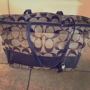 Large coach bag