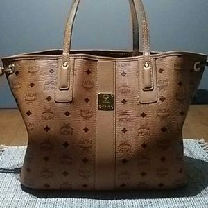 MCM reversible tote bag