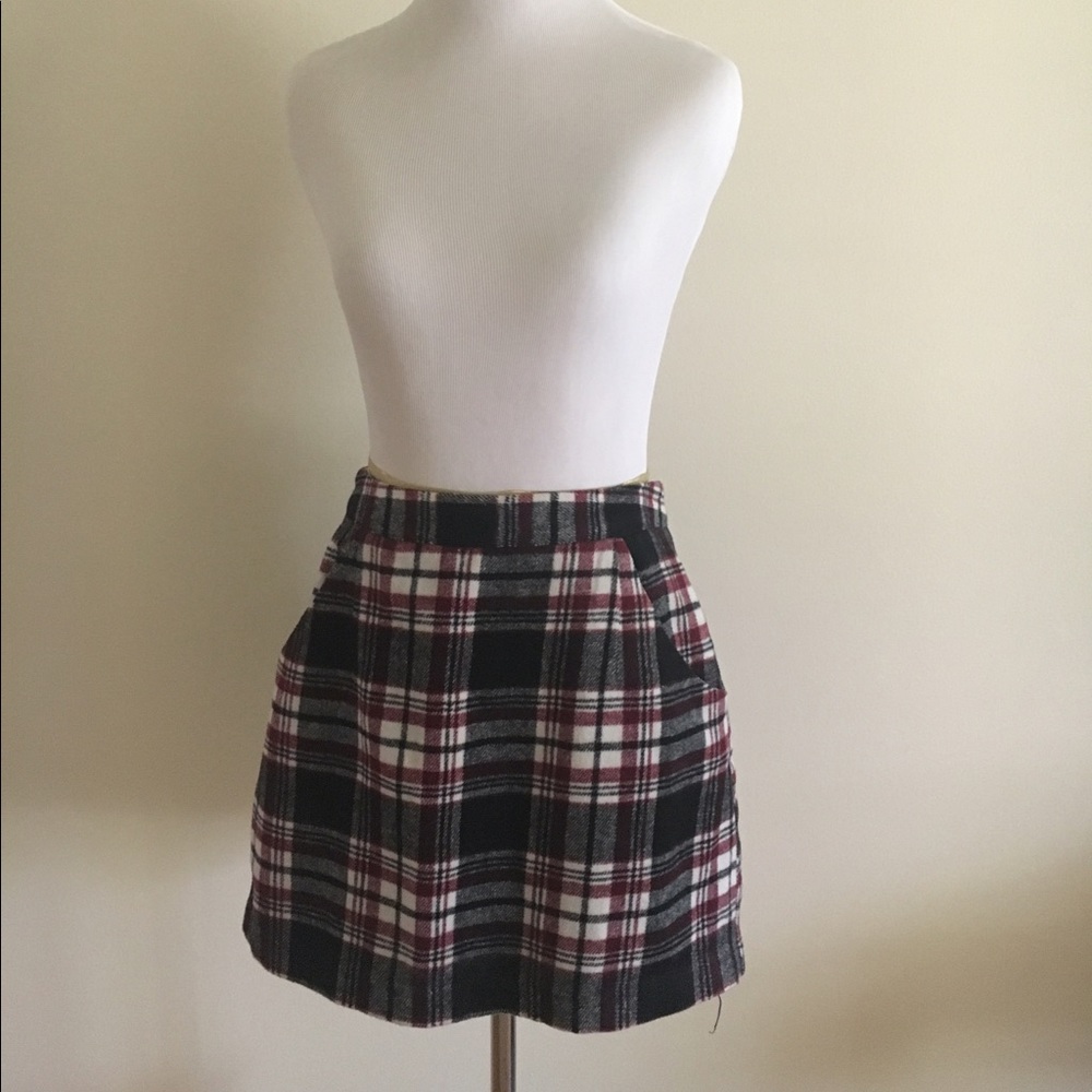 Plaid Mini-Skirt