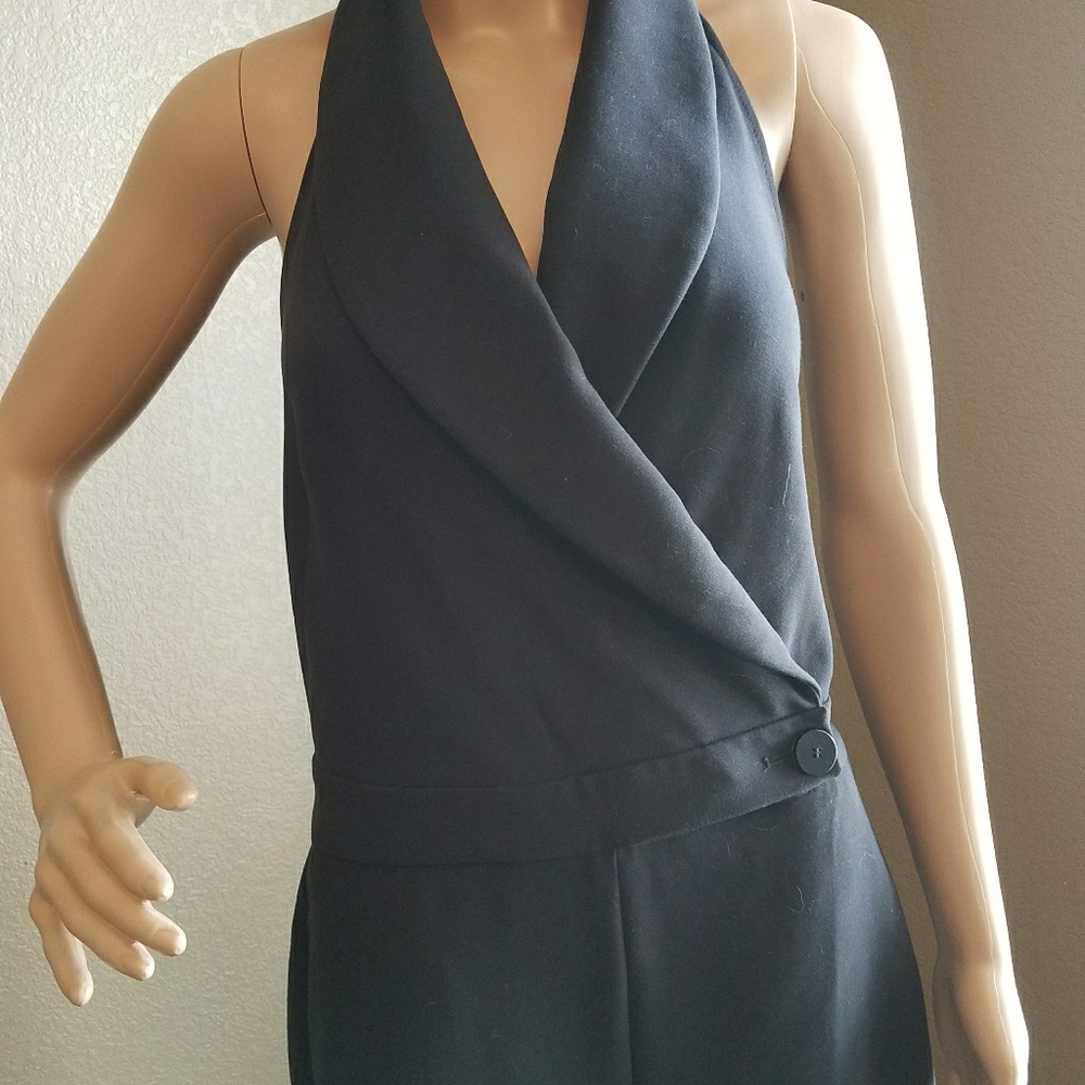 ❌SOLD The Limited Black Halter Pants Jumper - Picture 3 of 8