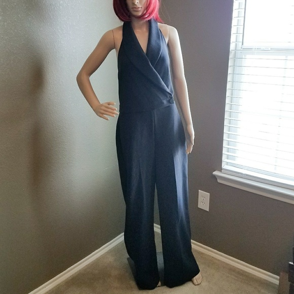 ❌SOLD The Limited Black Halter Pants Jumper - Picture 2 of 8